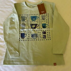 Hummingbear Long Sleeve Shirt with happy mugs Print